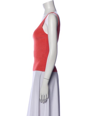 LAPOINTE Square Neckline Sleeveless Top