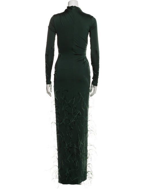 LAPOINTE Lambskin Long Dress