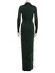 LAPOINTE Lambskin Long Dress