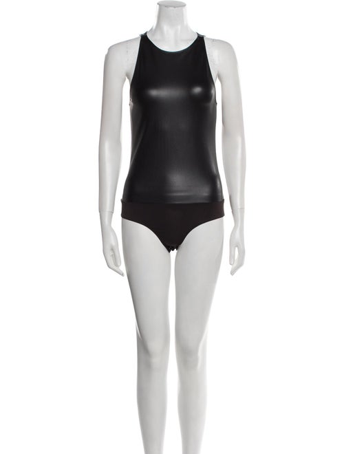 LAPOINTE Crew Neck Sleeveless Bodysuit