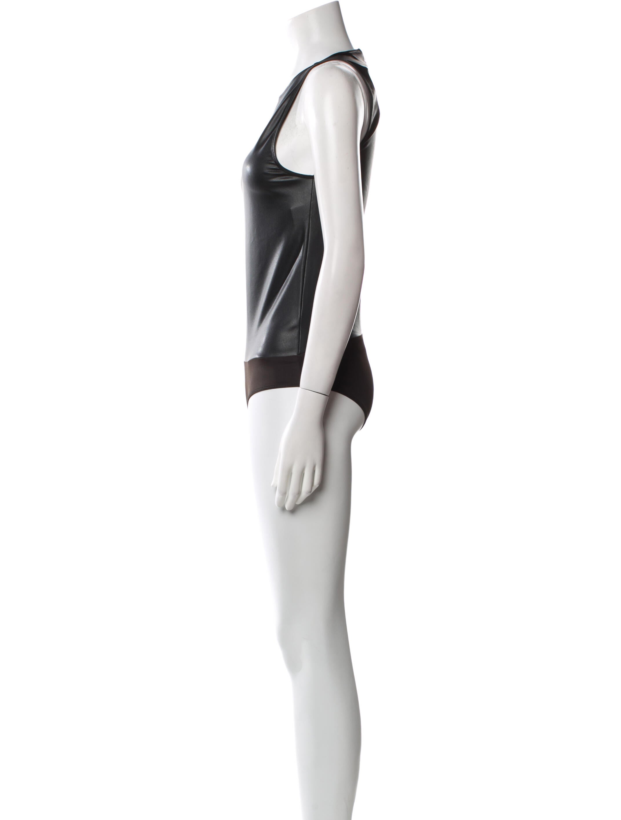 LAPOINTE Crew Neck Sleeveless Bodysuit w/ Tags