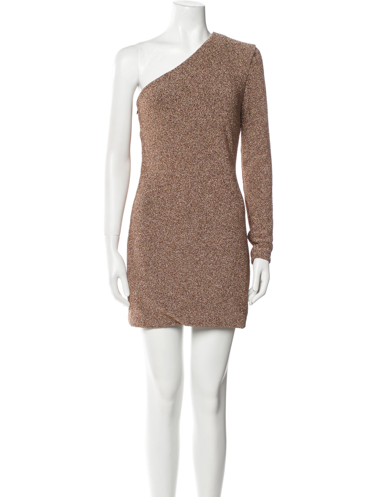 LAPOINTE One-Shoulder Mini Dress