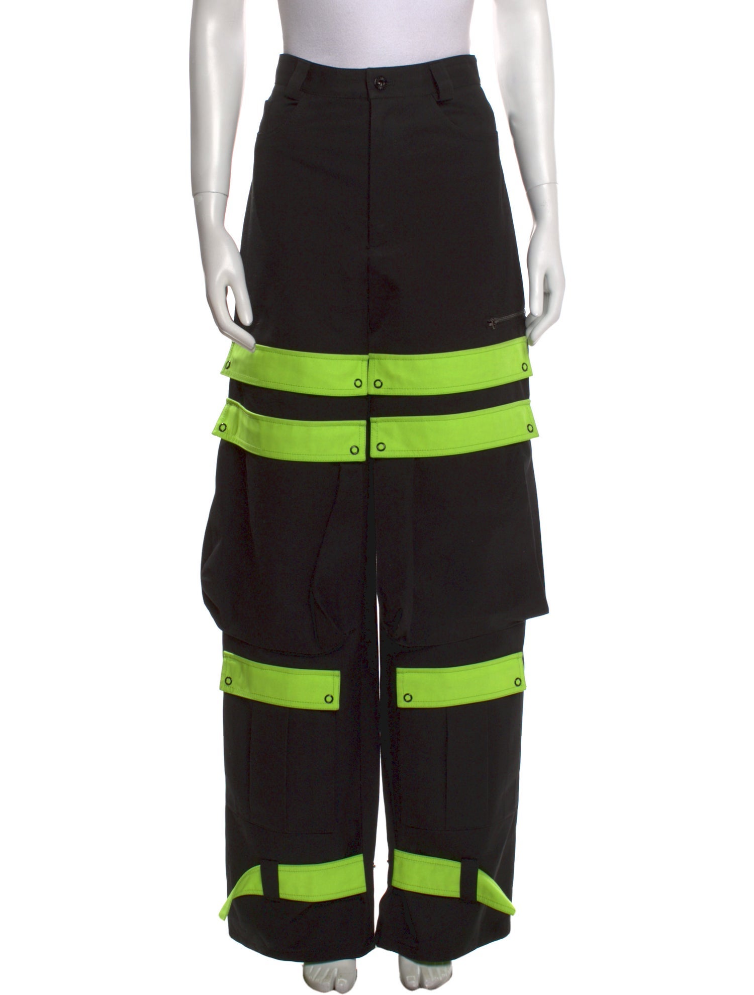 LAPOINTE Striped Wide Leg Pants