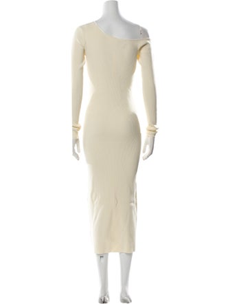 LAPOINTE One-Shoulder Long Dress