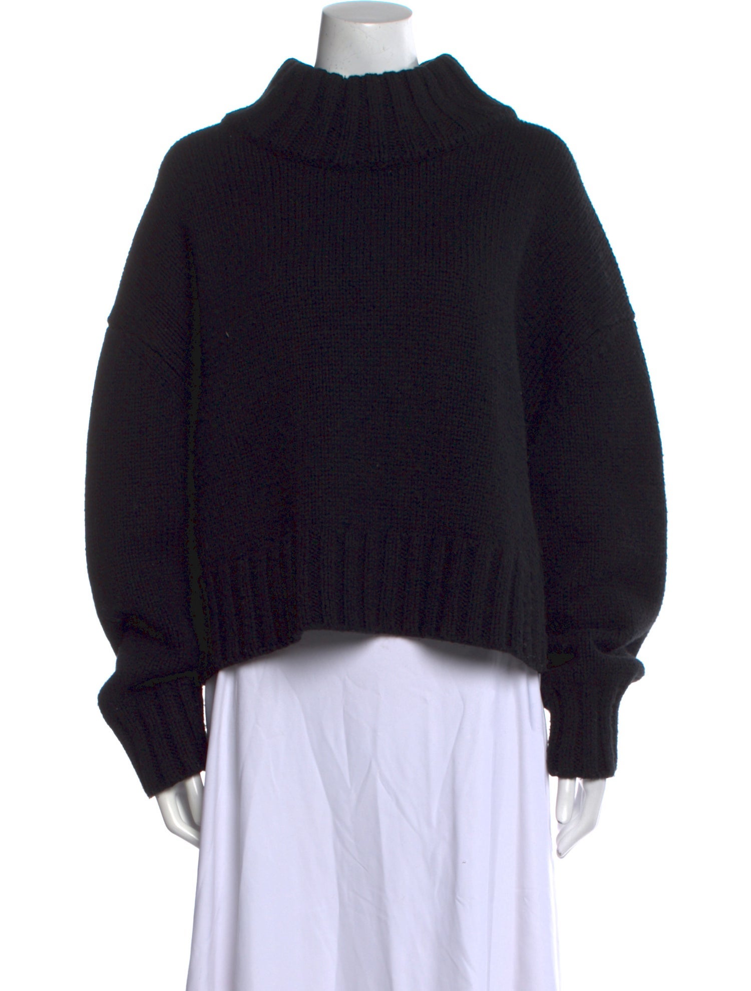 LAPOINTE Merino Wool Turtleneck Sweater