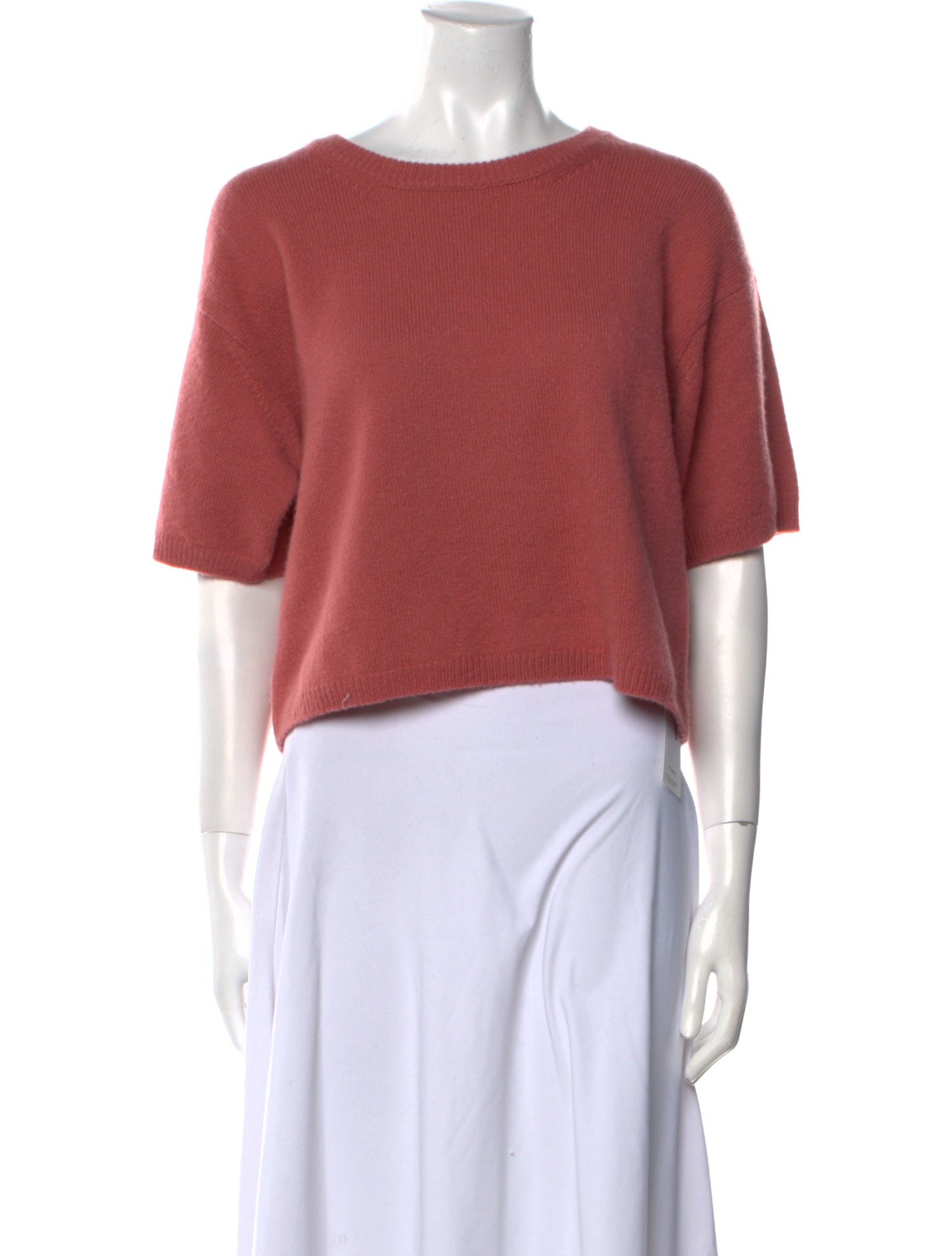 LAPOINTE Silk Bateau Neckline Sweater