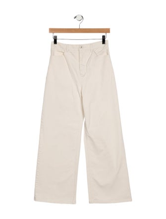 LAPOINTE High-Rise Wide Leg Jeans