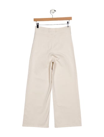 LAPOINTE High-Rise Wide Leg Jeans