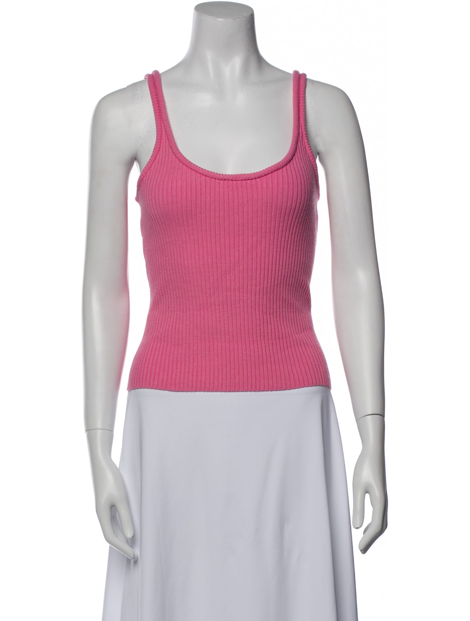 LAPOINTE Merino Wool Scoop Neck Top