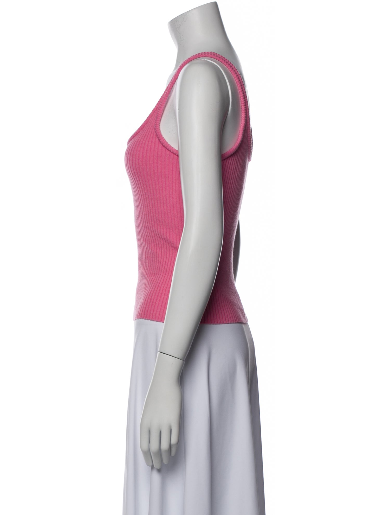 LAPOINTE Merino Wool Scoop Neck Top