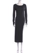 LAPOINTE Merino Wool Long Dress