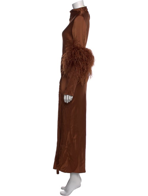 LAPOINTE Turtleneck Long Dress