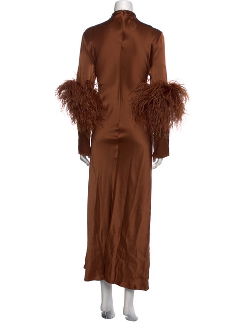 LAPOINTE Turtleneck Long Dress