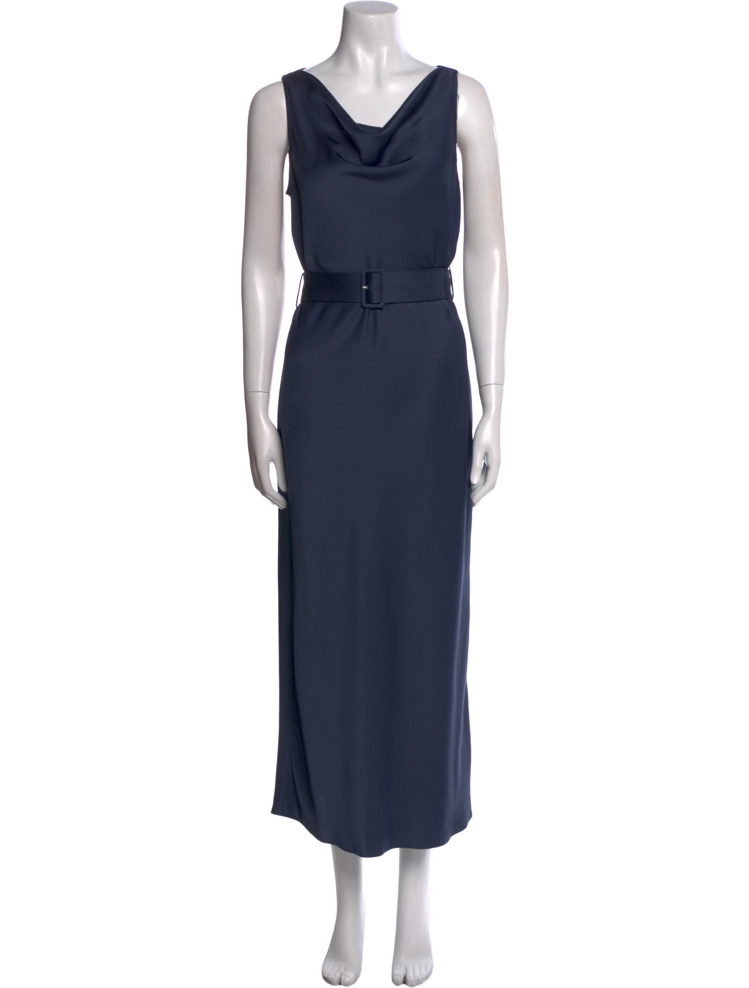 LAPOINTE Cowl Neck Midi Length Dress w/ Tags