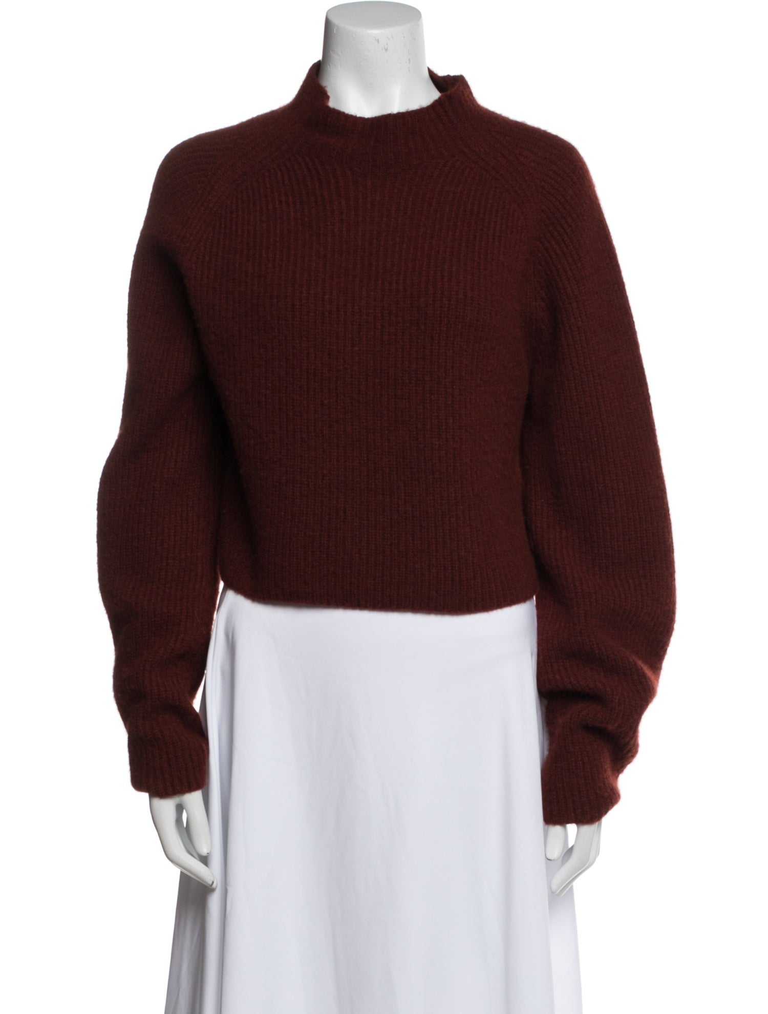 LAPOINTE Cashmere Mock Neck Sweater
