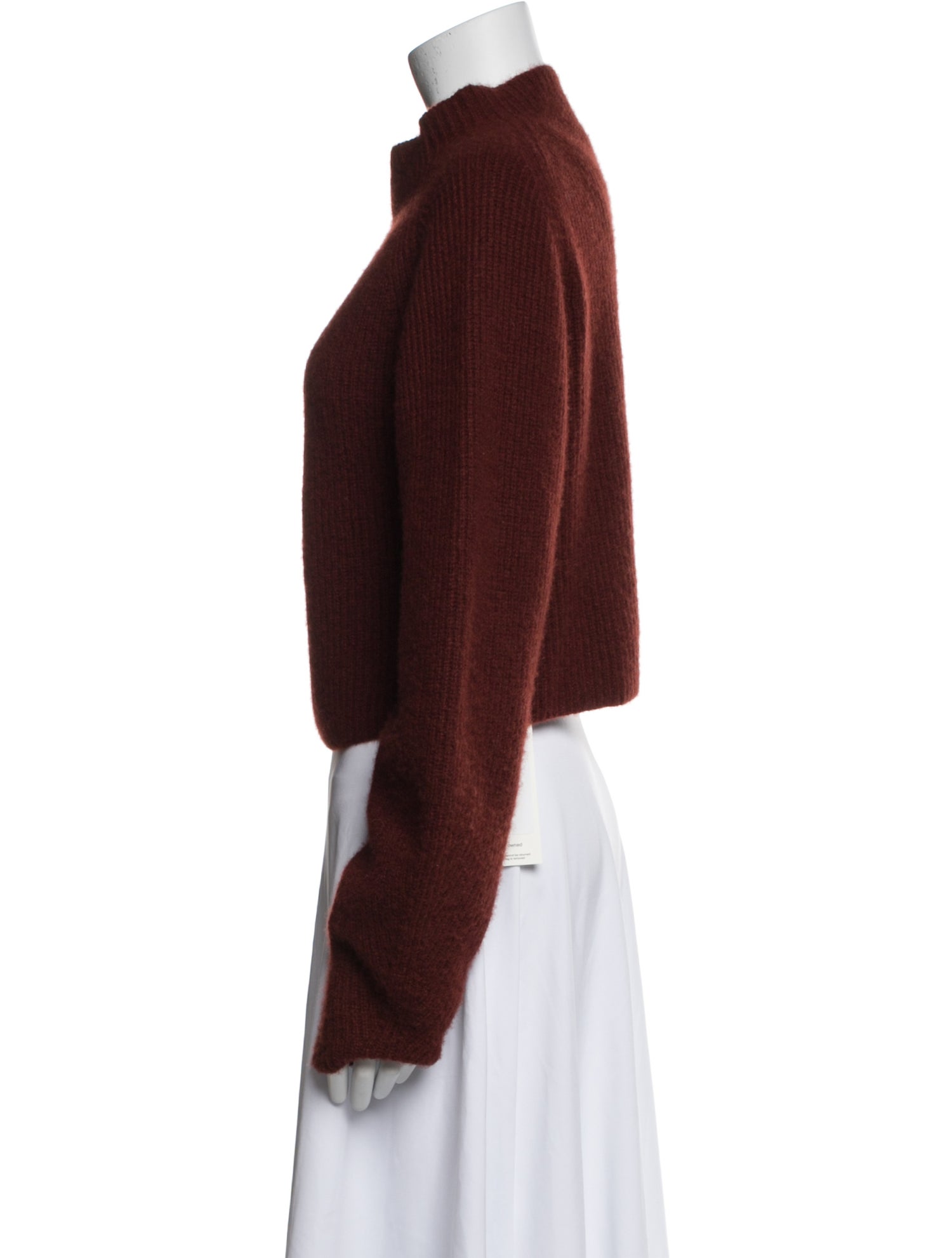 LAPOINTE Cashmere Mock Neck Sweater