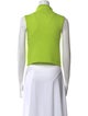 LAPOINTE Cashmere Turtleneck Crop Top