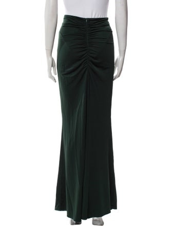 LAPOINTE Ruffle Embellishment Long Skirt