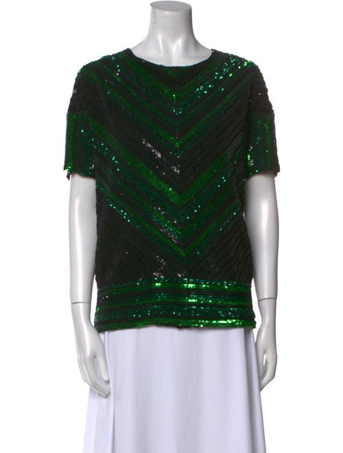 LAPOINTE Silk Striped T-Shirt