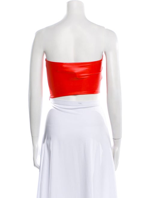 LAPOINTE Strapless Crop Top