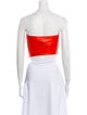 LAPOINTE Strapless Crop Top