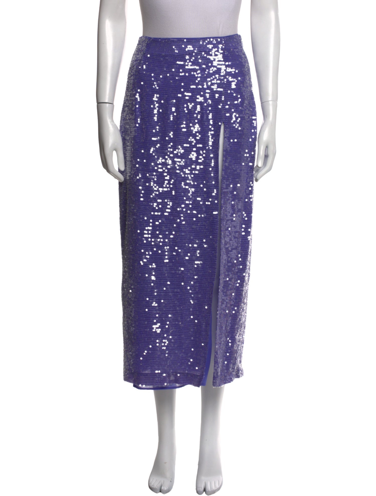LAPOINTE Sequin Midi Length Skirt