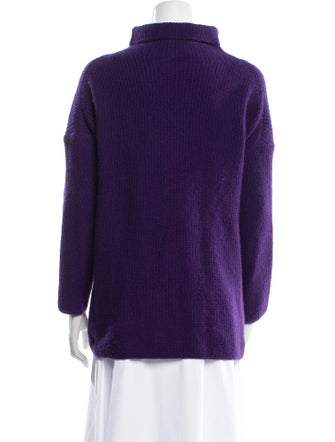 LAPOINTE Silk Turtleneck Sweater
