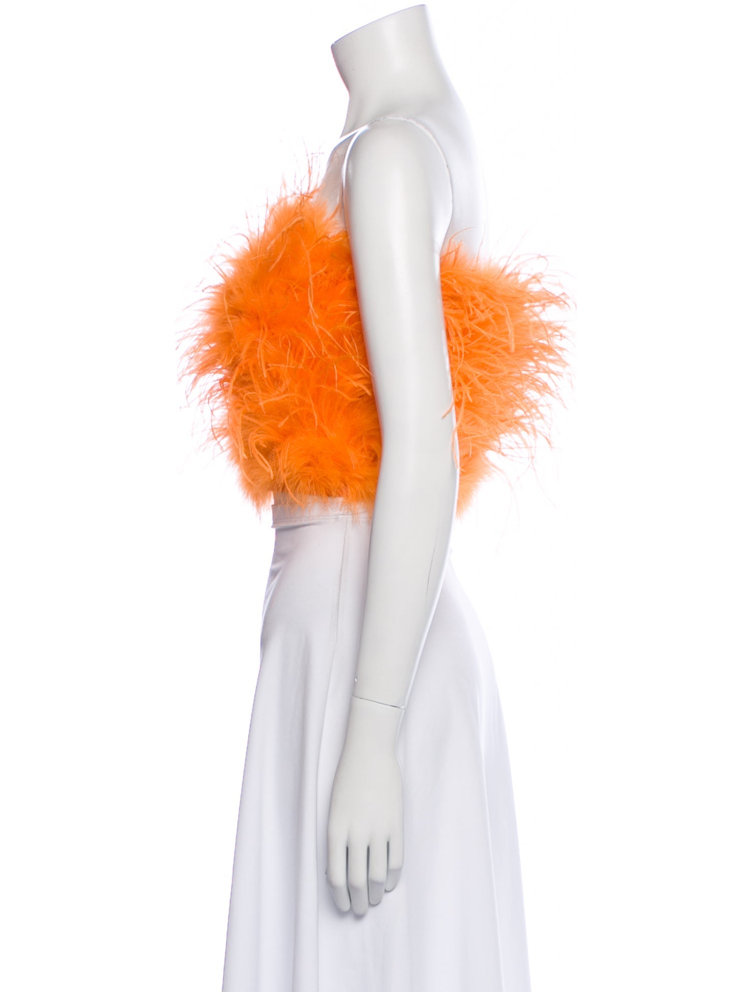 LAPOINTE One-Shoulder Sleeveless Crop Top w/ Tags