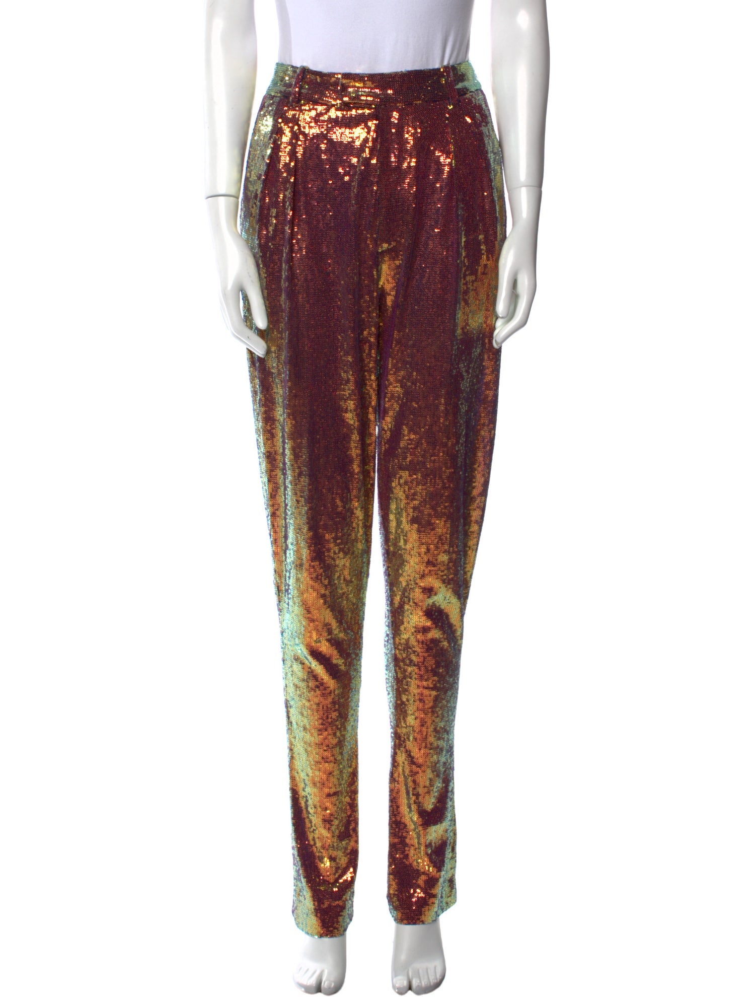 LAPOINTE Printed Straight Leg Pants