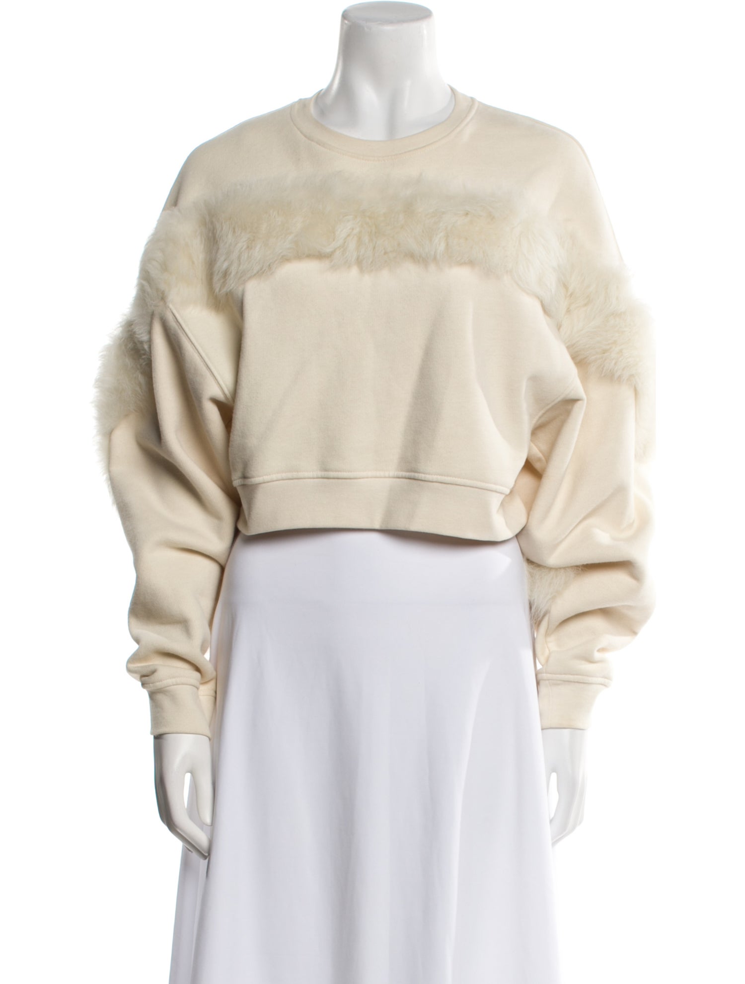 LAPOINTE Crew Neck Long Sleeve Sweatshirt