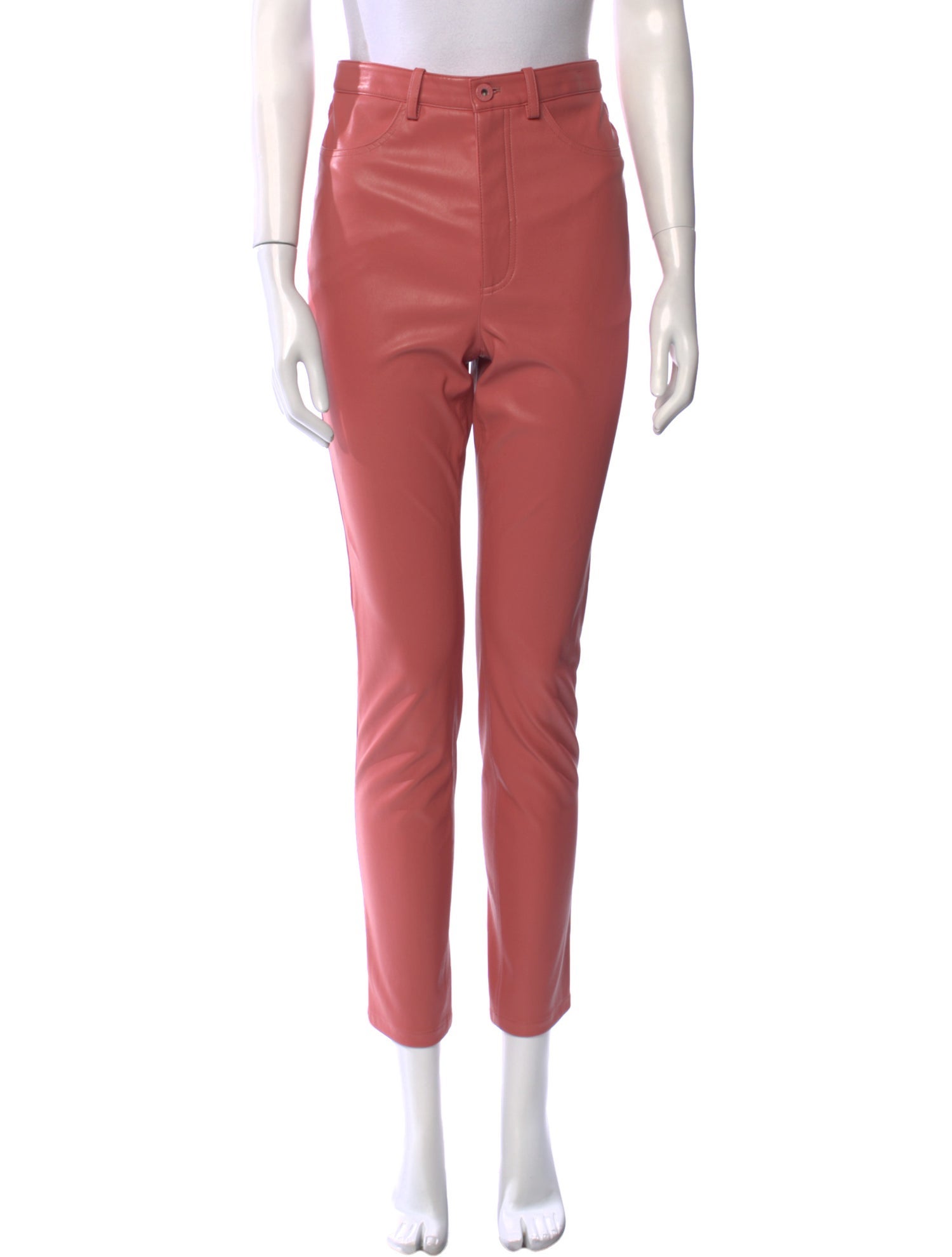 LAPOINTE Faux Leather Skinny Leg Pants