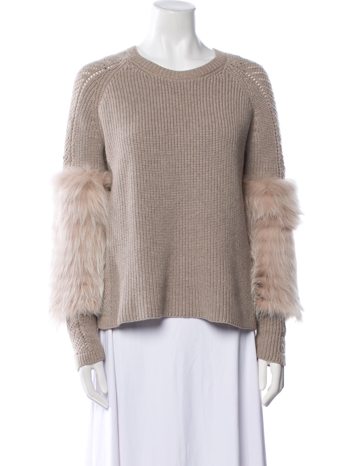 LAPOINTE Vintage Scoop Neck Sweater