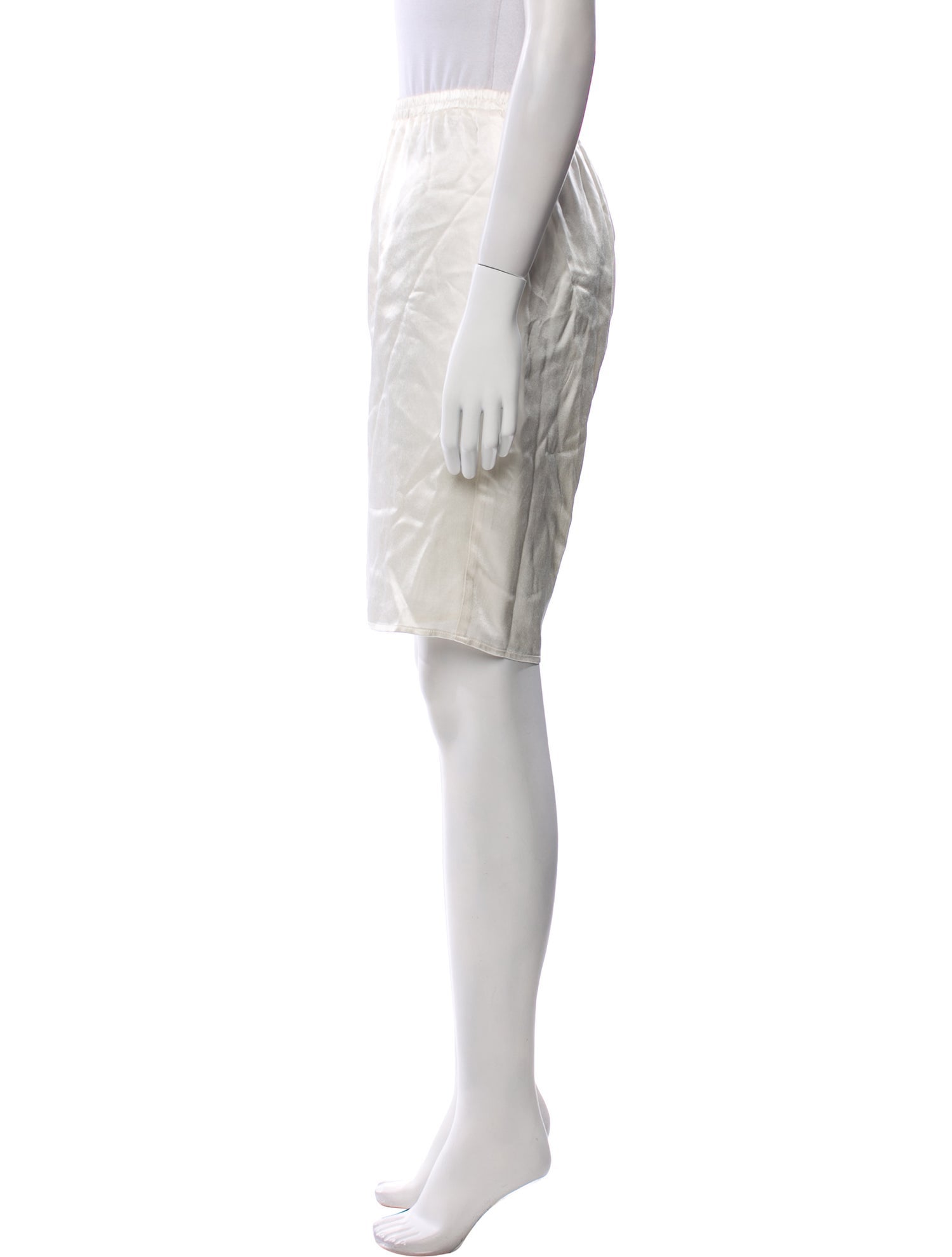 LAPOINTE Silk Knee-Length Shorts