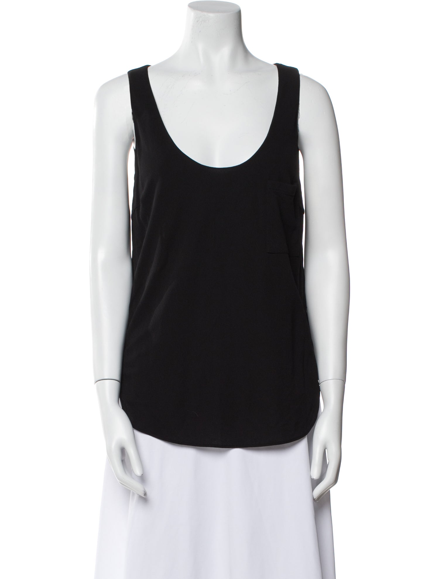 LAPOINTE Scoop Neck Sleeveless Top
