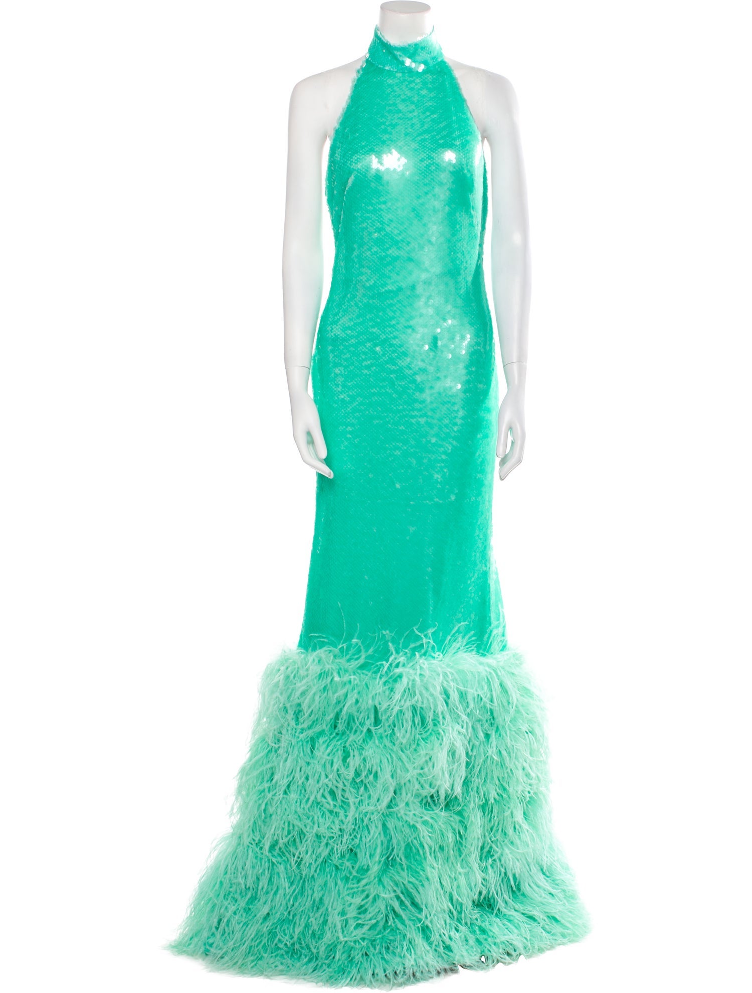 LAPOINTE Sequin Long Dress