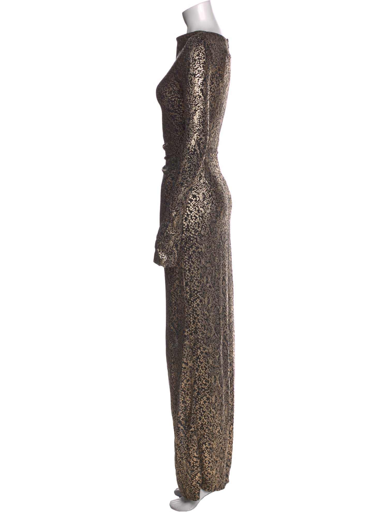 LAPOINTE Patterned Long Dress w/ Tags