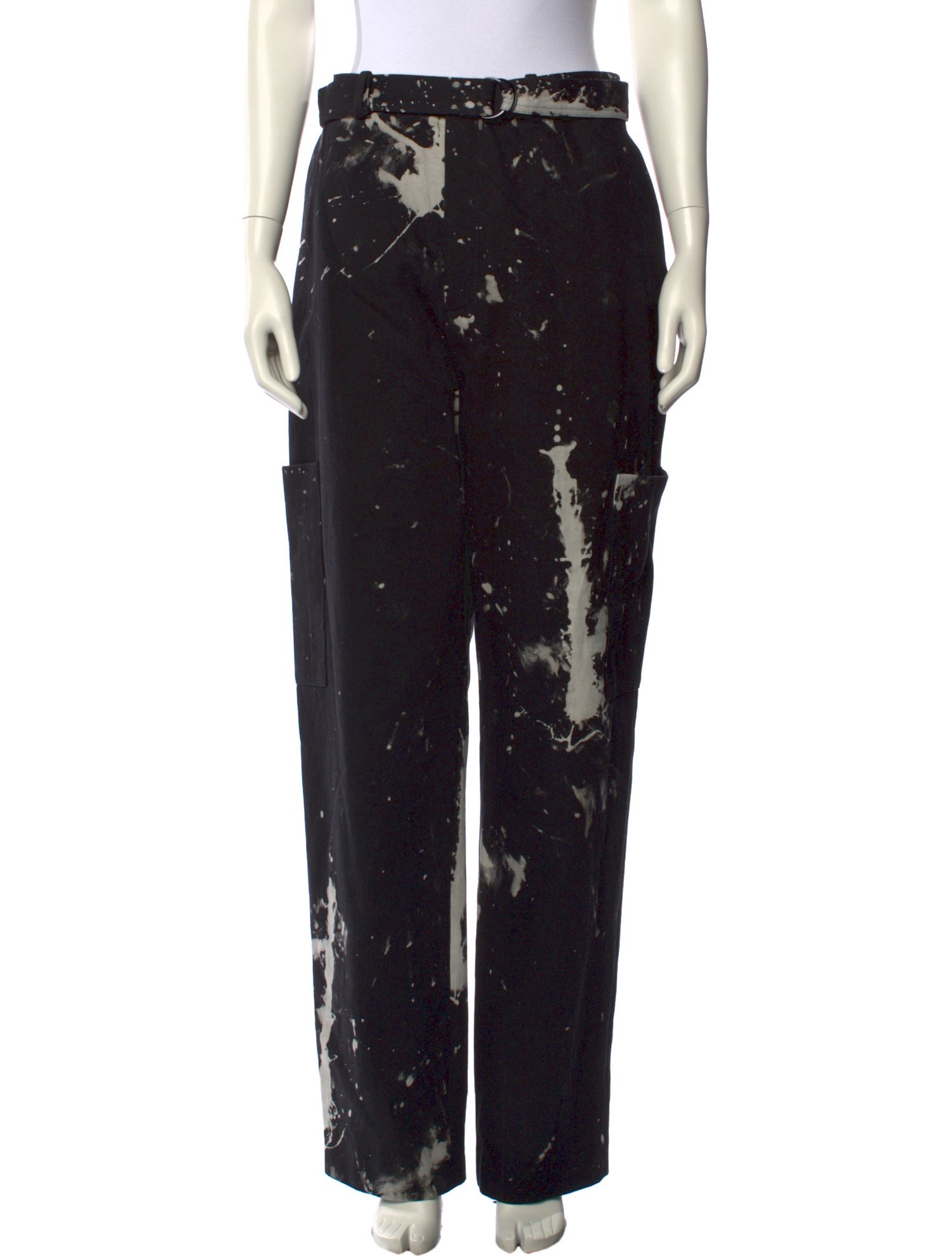 LAPOINTE Patterned Wide Leg Pants