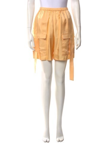 Pre-owned Lapointe Knee-length Shorts W/ Tags In Orange