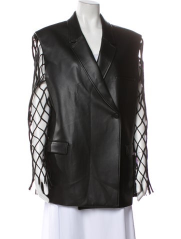 Pre-owned Lapointe Coat In Black