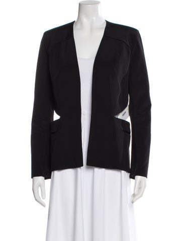 Pre-owned Lapointe Silk Evening Jacket In Gray