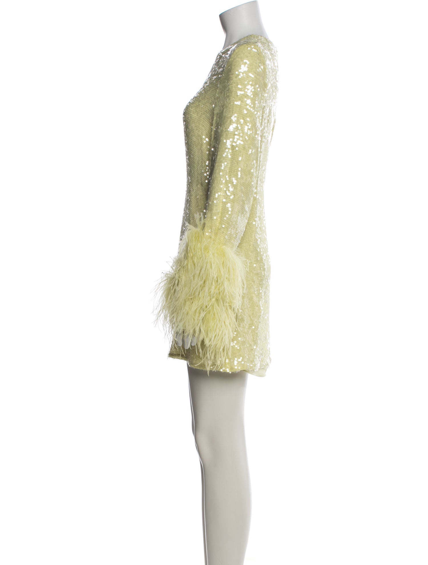LAPOINTE Crew Neck Mini Dress