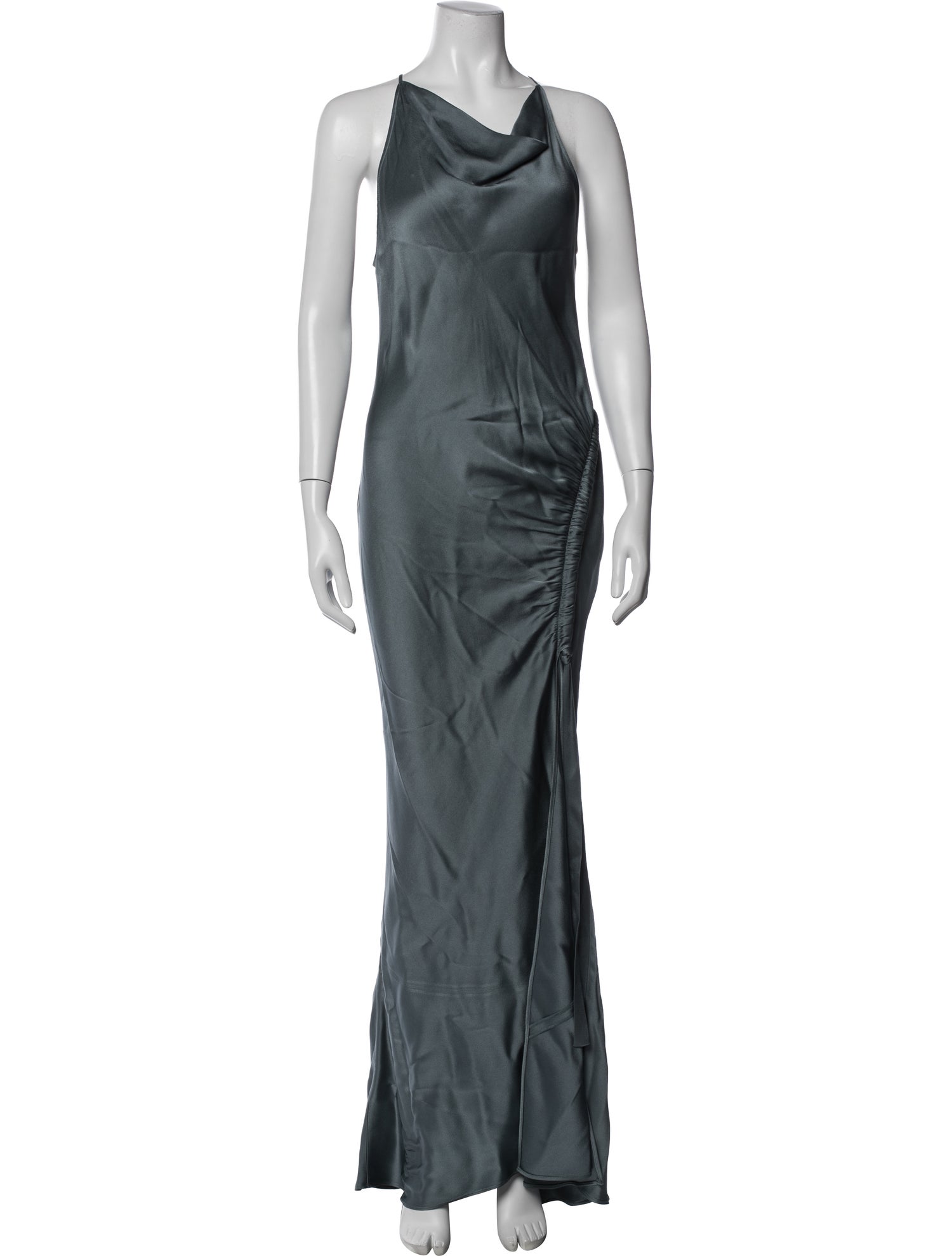LAPOINTE Satin Long Dress