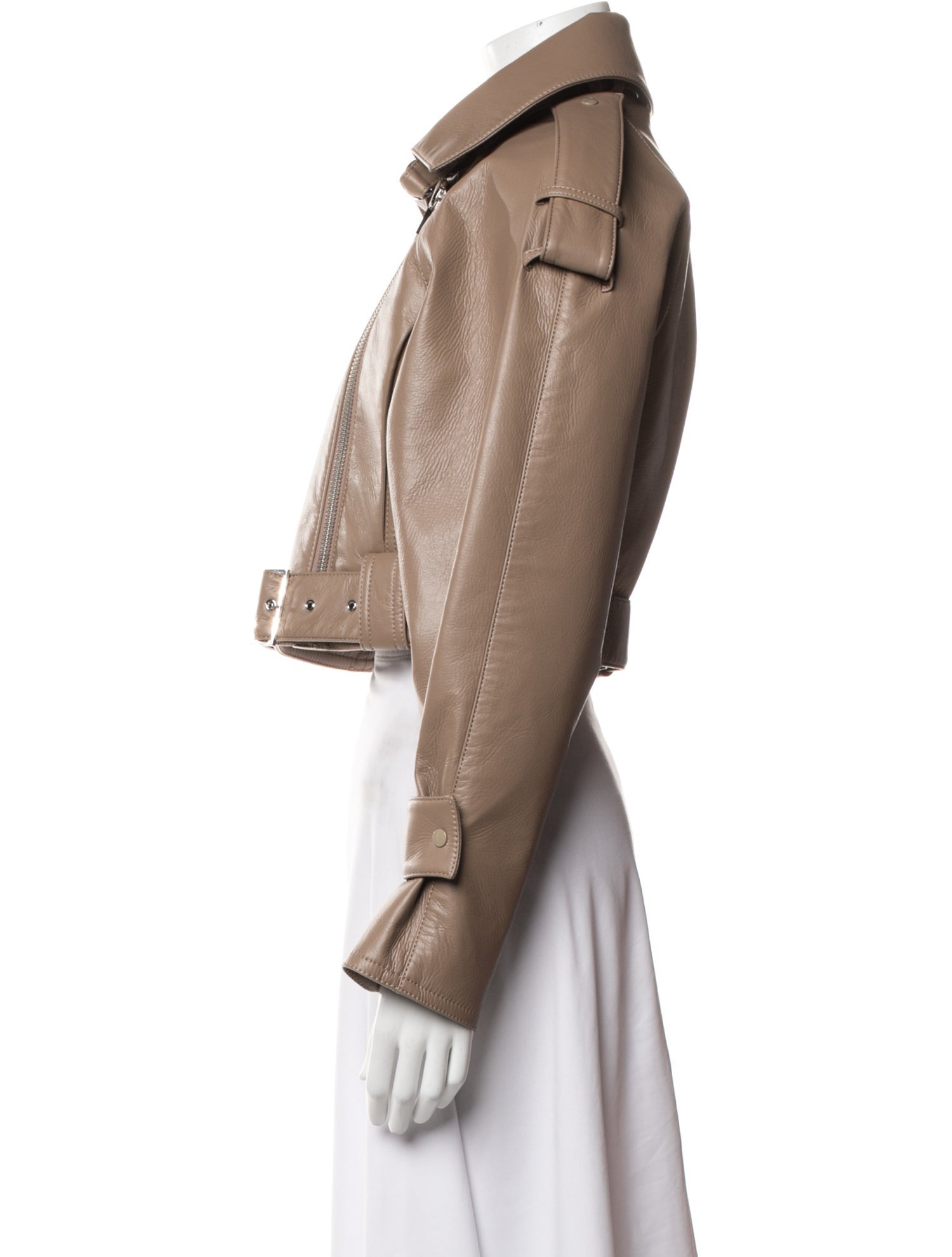 LAPOINTE Leather Biker Jacket