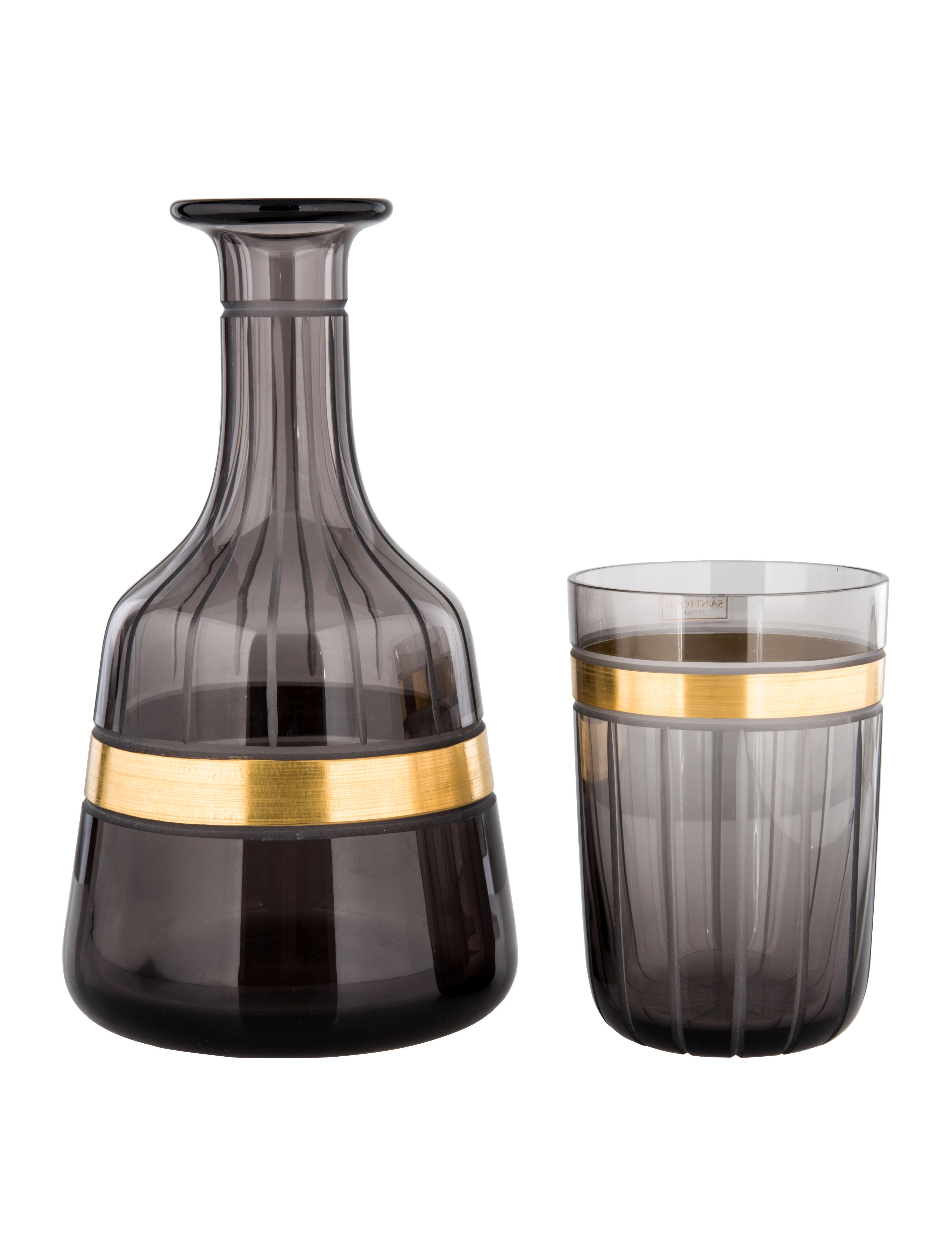 Saint-Louis Crystal Carafe Set