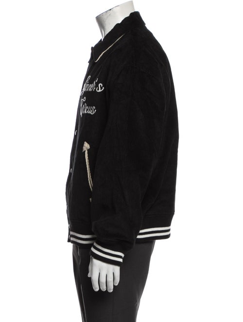 Saint Michael Graphic Print Varsity Jacket