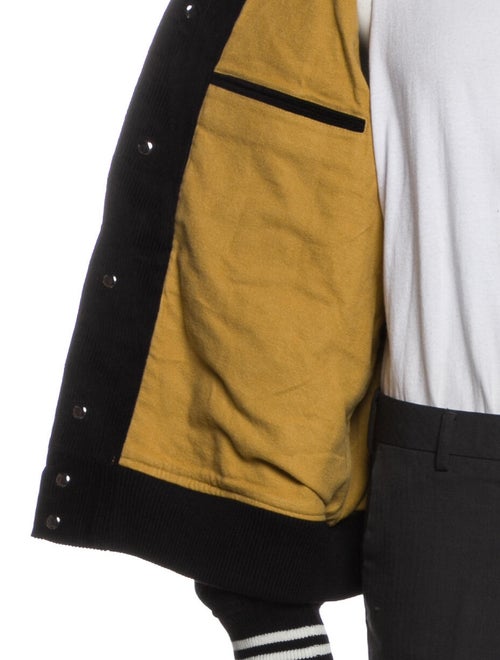 Saint Michael Graphic Print Varsity Jacket