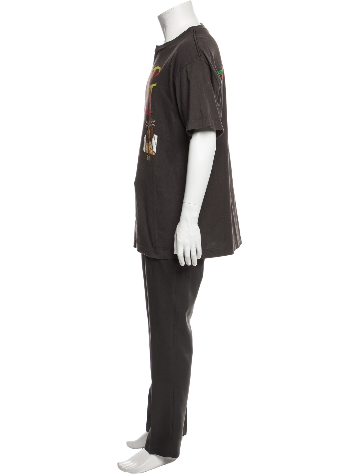 Denim Tears x Saint Michael Street Fighter Graphic Print T-Shirt