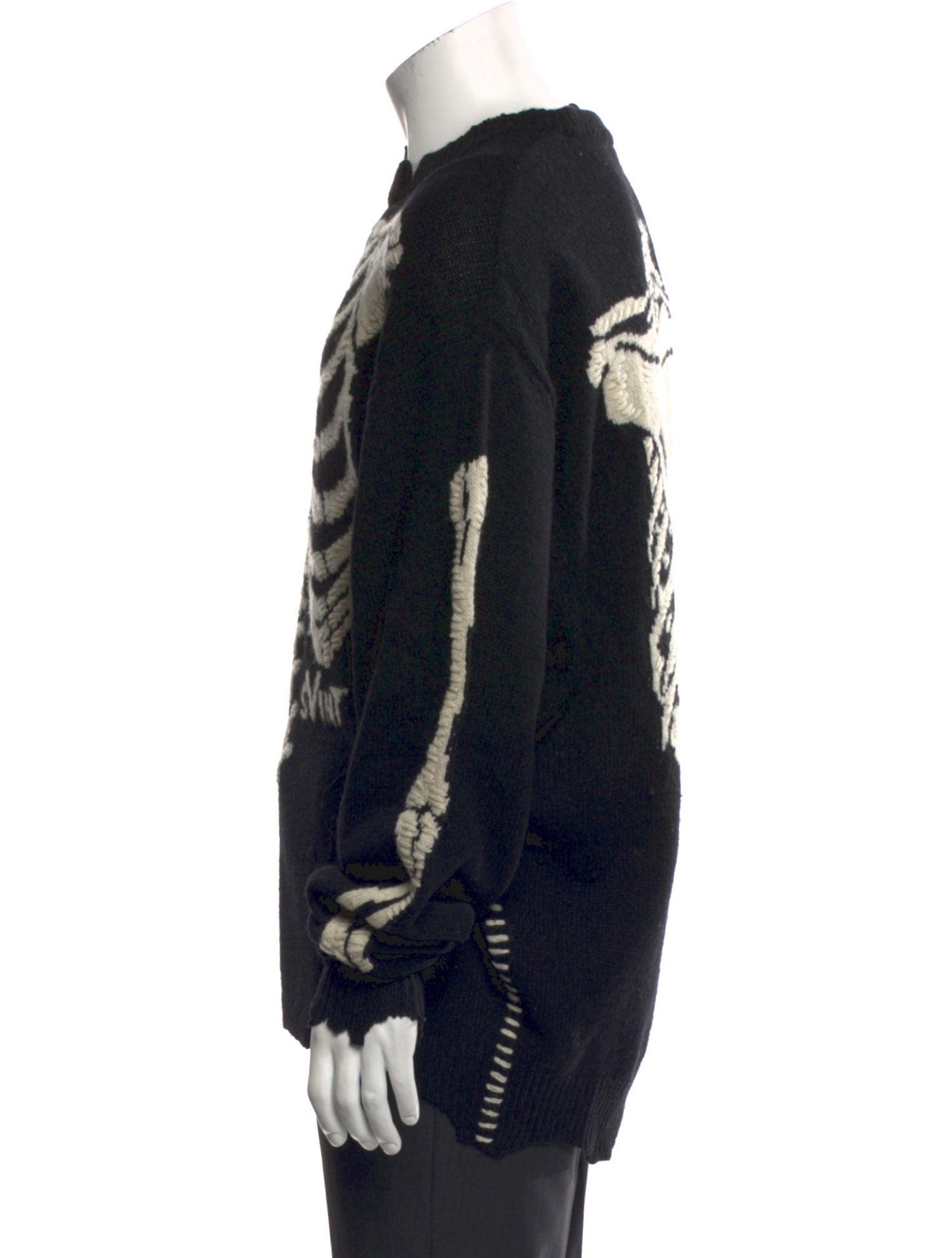 Vlone x Saint Michaels Wool Printed Cardigan