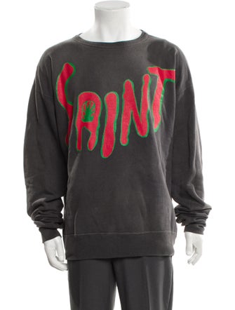 Saint Michael 2023 Graphic Print Sweatshirt