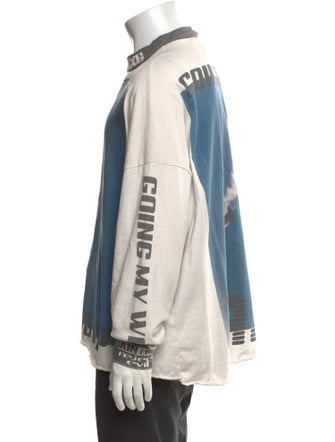 Saint Michael 'Going Up' Graphic Print Henley